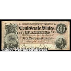 T64 $500 1864. A problem-free Very Fine