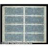 Image 2 : T68 $10 1864 Uncut Sheet of Eight. A third,