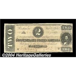 T70 $2 1864. Crisp Uncirculated. Important