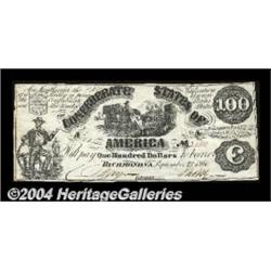 Three Confederate Types.T13 $100 1861