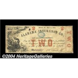 Montgomery, AL - Alabama Insurance Co. $2 Apr.