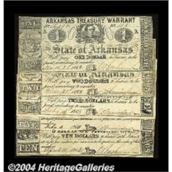 Five Different White Paper Arkansas Treasury