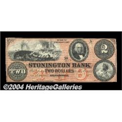 Stonington, CT- Stonington Bank $2, $10 G16a,