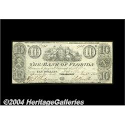Tallahassee, FL- The Bank of Florida $10 Aug.