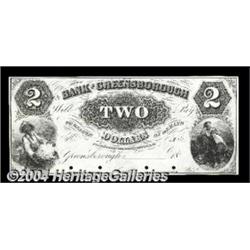 Greensborough, GA- Bank of Greensborough $2