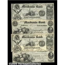 Ft. Leavenworth, KS - Merchants Bank $2 Aug.