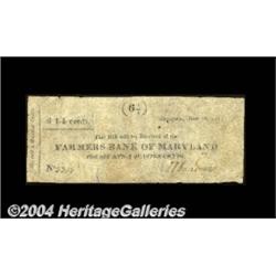 Annapolis, MD- Farmers Bank of Maryland 6 1/4ó
