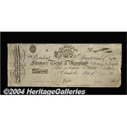 Annapolis, MD- Farmers Bank of Maryland $3 C48