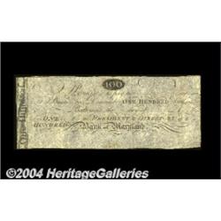 Baltimore, MD- Bank of Maryland $100 G72 Shank