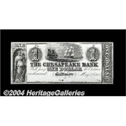 Baltimore, MD- The Chesapeake Bank $1 May 2,