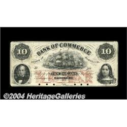 Baltimore, MD- Bank of Commerce $10 UNL Shank