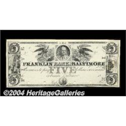 Baltimore, MD- Franklin Bank of Baltimore $5