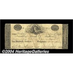 Baltimore, MD- Franklin Bank of Baltimore $100