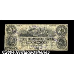 Baltimore, MD- The Howard Bank $20 Nov. 2,