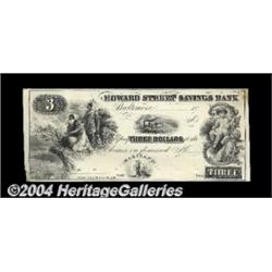 Baltimore, MD- Howard Street Savings Bank $3
