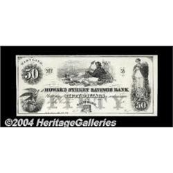 Baltimore, MD- Howard Street Savings Bank $5