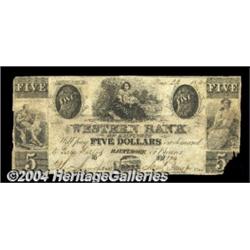 Baltimore, MD- The Western Bank $5 Mar. 22,