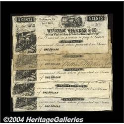 William Wilkens Scrip.Baltimore, MD- William