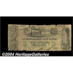 Cumberland, MD- Cumberland City Bank $2 Oct.