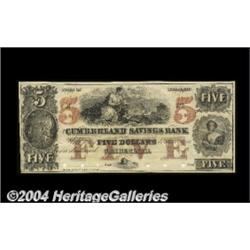 Cumberland, MD- Cumberland Savings Bank $5