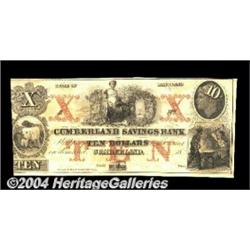 Cumberland, MD- Cumberland Savings Bank $10