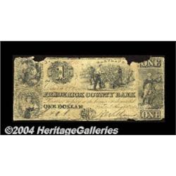 Frederick, MD- Frederick County Bank $1 Aug.