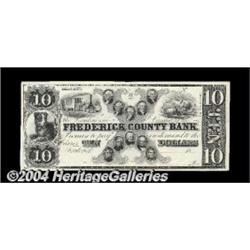 Frederick, MD- Frederick County Bank $10 G36
