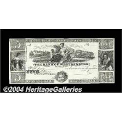 Westminster, MD- The Bank of Westminster $5 G6