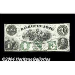 De Soto, NE - Bank of De Soto$1 Oct. 1, 1863