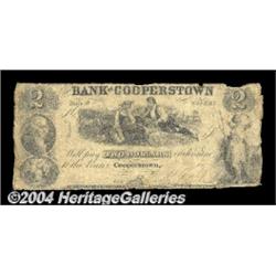 Cooperstown, NY- Bank of Cooperstown $2 G4cAn