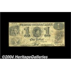 Gloversville, NY- Fulton County Bank $1 Oct.