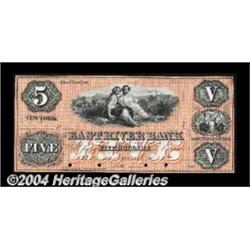 New York, NY- East River Bank $5 ProofA lovely