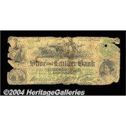 New York, NY- Shoe & Leather Bank $3 Jan. 1,