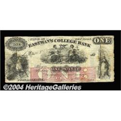 Poughkeepsie, NY- Eastman's College Bank $1