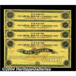 Eugene, OR- Eugene Clearing House $1, $2, $5,