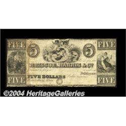 Harrisburg, TX- Briscoe, Harris & Co. $5 UNLAn