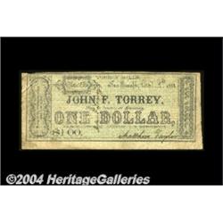 New Braunfels, TX - John F. Torrey $1 Sept. 9,