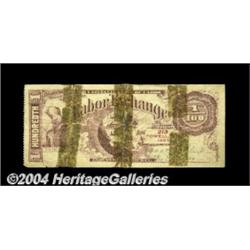 Denver, CO- Labor Exchange 1/4 1897 Fine-Very