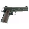 Image 1 : GSG German Sports Guns 2210M1911G GSG-M1911G 22 LR Green Single 22 Long Rifle 5" 10+1 Walnut Grip Ol