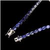 Image 3 : Natural Tanzanite C-Diopside Fire Opal Tiger Bracelet