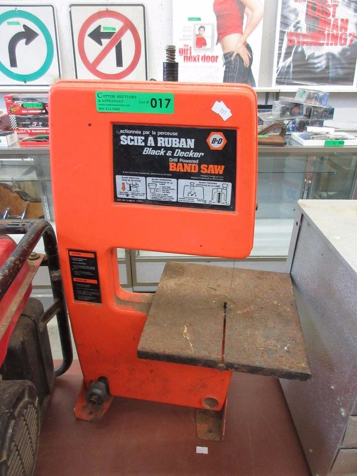 Black & Decker Drill Powered Band Saw