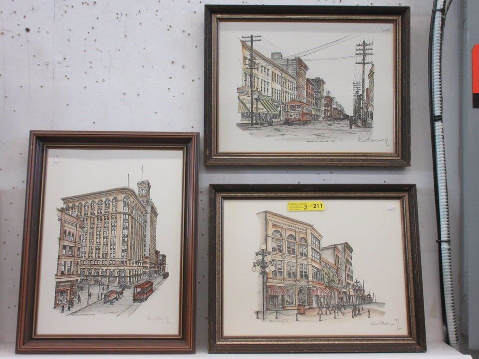 3 Signed & Numbered Stuart Oldale Prints