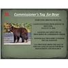 Image 2 : Commission's Tag for Bear                                    * YEAR LONG ARIZONA BEAR TAG  * GOOD ST