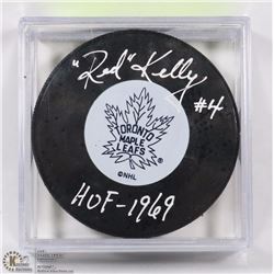 TORONTO MAPLE LEAFS RED KELLY HOF 1969 SIGNED