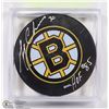 Image 1 : BOSTON BRUINS GERRY CHEEVERS SIGNED HOCKEY PUCK