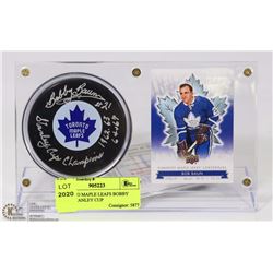 TORONTO MAPLE LEAFS BOBBY BAUN STANLEY CUP