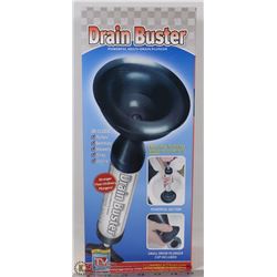NEW DRAIN BUSTER MULTI-DRAIN PLUNGER