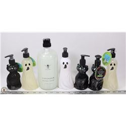 FLAT OF ASSORTED HAND SOAP.