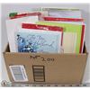 Image 1 : BOX OF 200 STORE BRAND CHRISTMAS CARDS