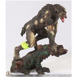 WEREWOLF FIGURINE - 8"X7.5"X13" -